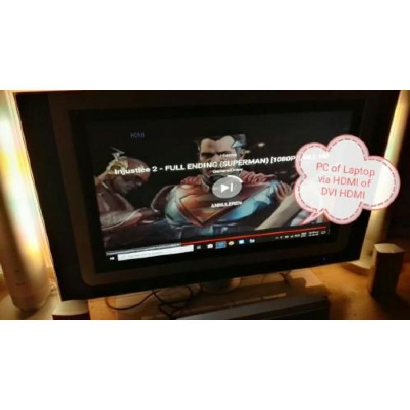 Philips Ambilight 32PF9830/10 TV+ DVD DOLBY SURROUND SET.