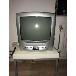 televisie Philips met video recorder (&James Bond collectie)