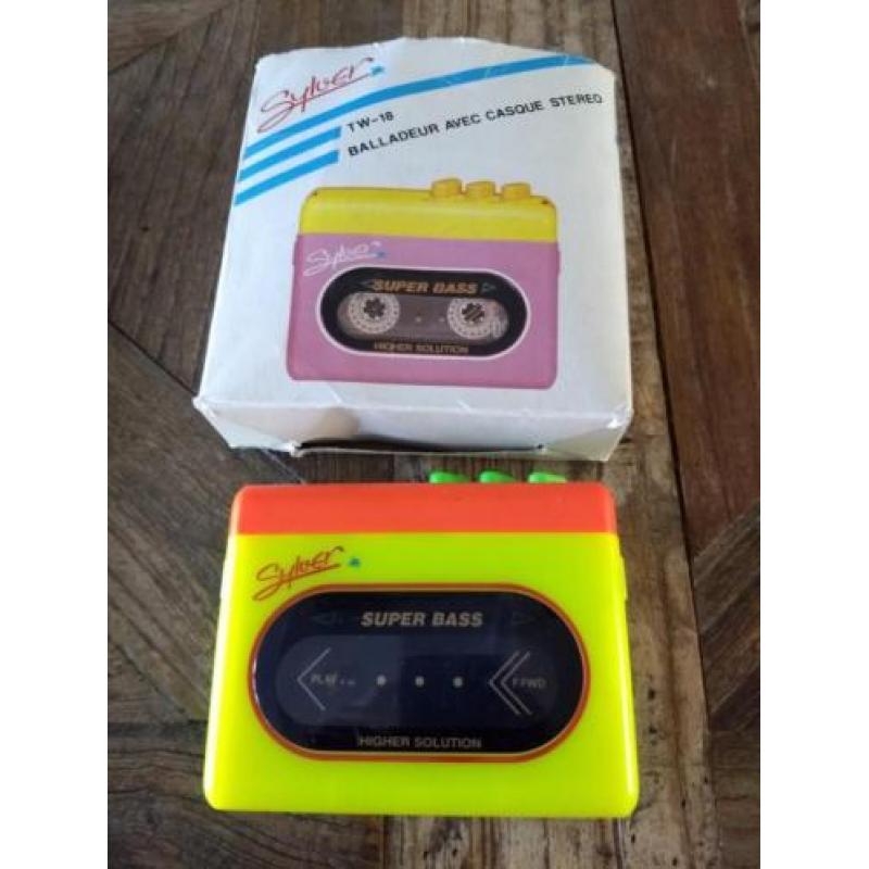 Vintage Walkman TW-18 Sylver