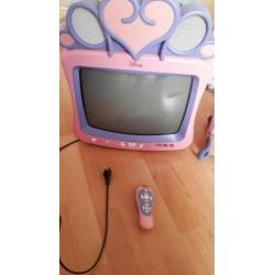 Disney prinsessen tv + cd speler