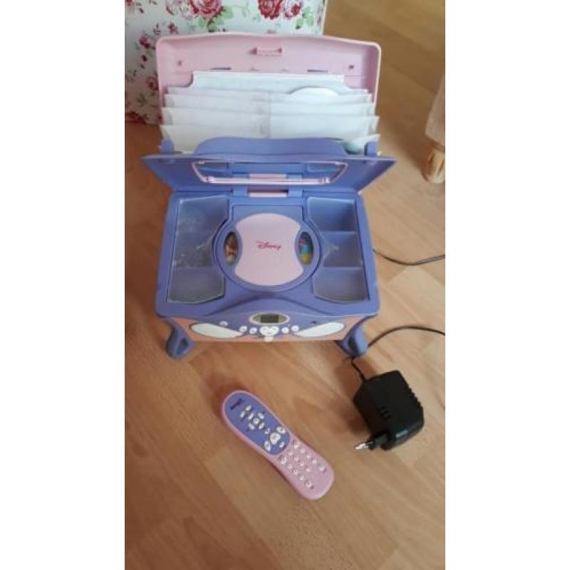 Disney prinsessen tv + cd speler