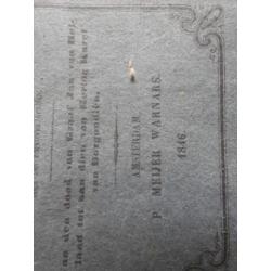 26 curieuze boekjes 19e 18e eeuw perkament, geschept papier