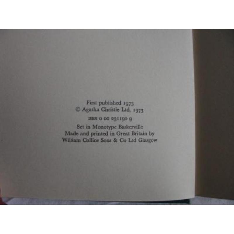 Agatha Christie = Postern of fate (1e druk)