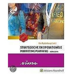 Strategische en operationele marketingplanning 9789001000097