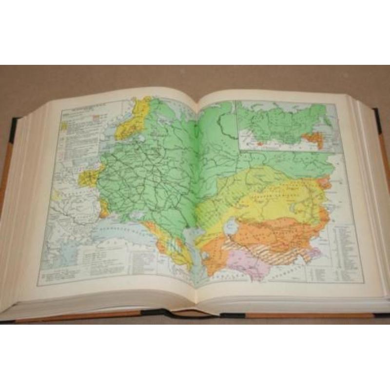 Encyclopedie van de Sovjet-Unie - Oude Duitse uitgave 1950!!