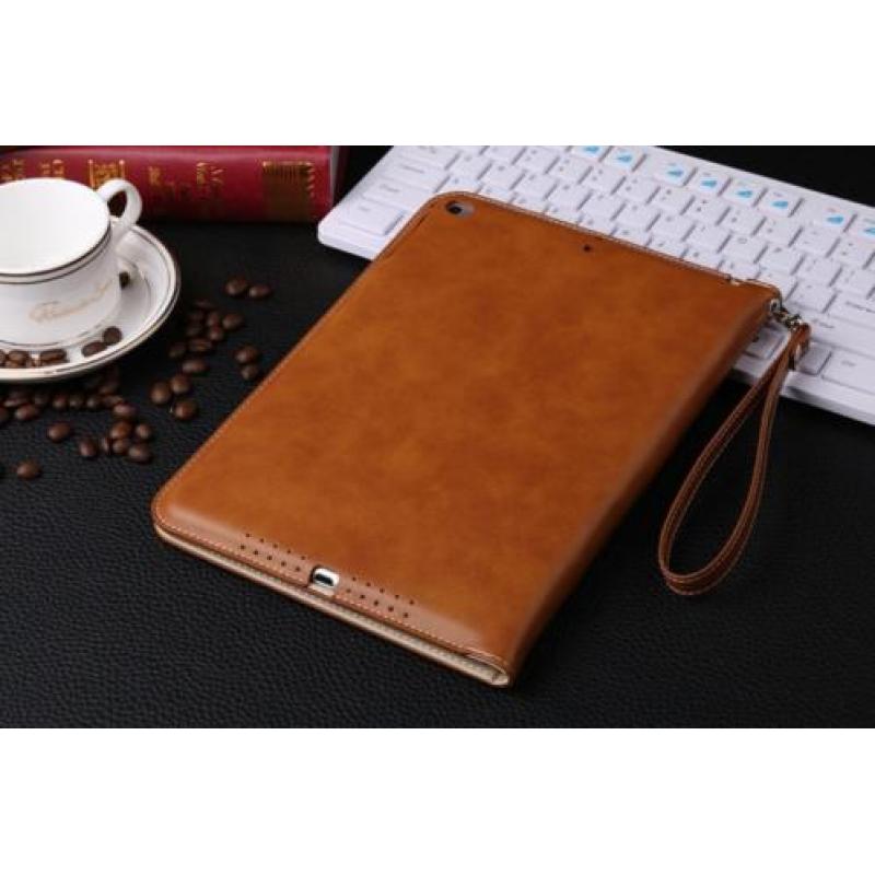 Luxe Smart Hoes voor iPad Pro 10.5-inch (2017) _ Bruin