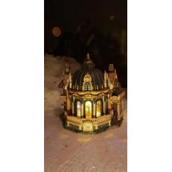 Lemax ballroom Porcelain Lighted House
