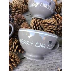 Bastion Collections Merry Christmas jumbo mugs 6st nieuw