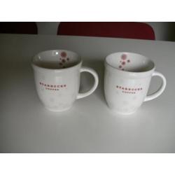 Starbucks Mugs 2008 - Christmas snowflakes - Elka porselein