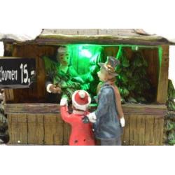 Typisch Hollands Kerstdorp Kerstbomen van Piet
