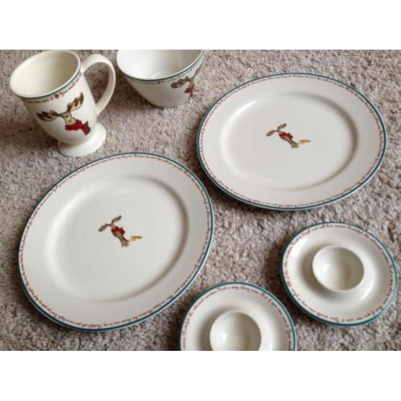Rudolph Rednosed Reindeer kerstservies - onderdelen servies