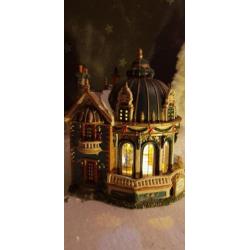 Lemax ballroom Porcelain Lighted House