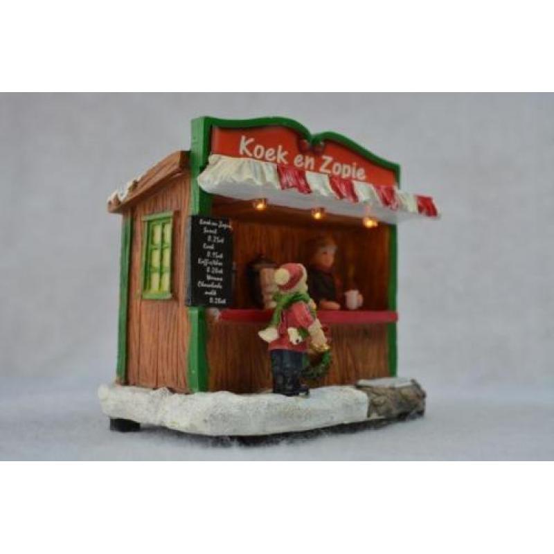 Typisch Hollands Kerstdorp Koek en Zopie tent