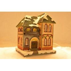 X-Mas Collection Kerstdorp Huis met Balkon