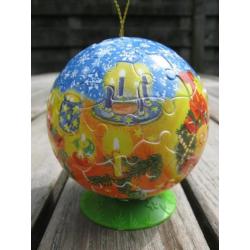 Ravensburger Puzzelbal Kerst - Kerstkrans, kaarsen, engel