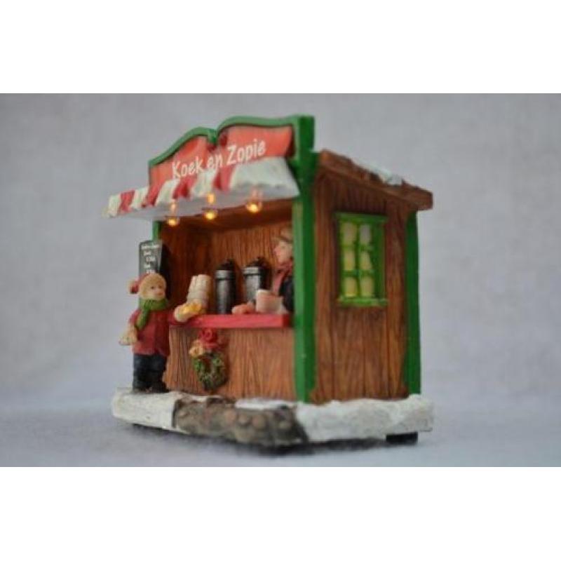 Typisch Hollands Kerstdorp Koek en Zopie tent