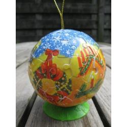 Ravensburger Puzzelbal Kerst - Kerstkrans, kaarsen, engel