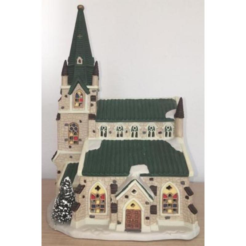 Dickensville (kersthuisje) Cathedral