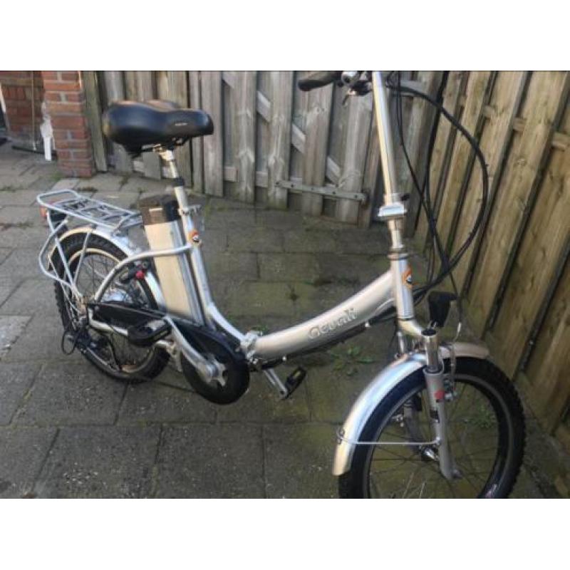 Elctrise vouw fiets