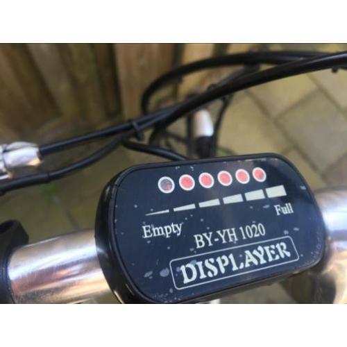 Elctrise vouw fiets