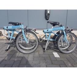 2 dahon Speed 3 versnellingen izgan