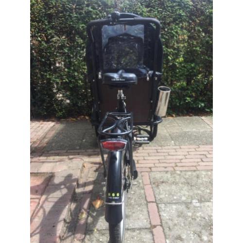 Bakfiets Smart Fietsfabriek - zwart frame