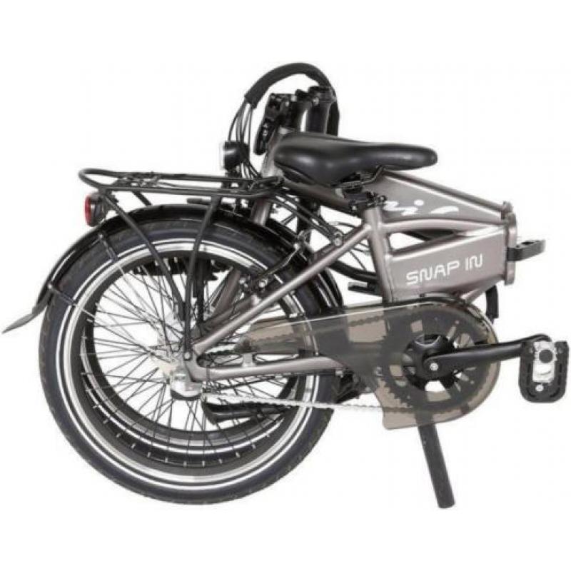 Elektrische vouwfiets Snap In elektrisch Unisex fiets