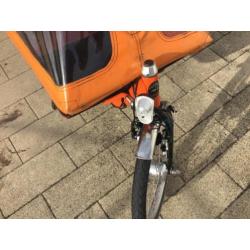 Elektrische Bakfiets nl Long NNs versnelling,Huif en Exbank
