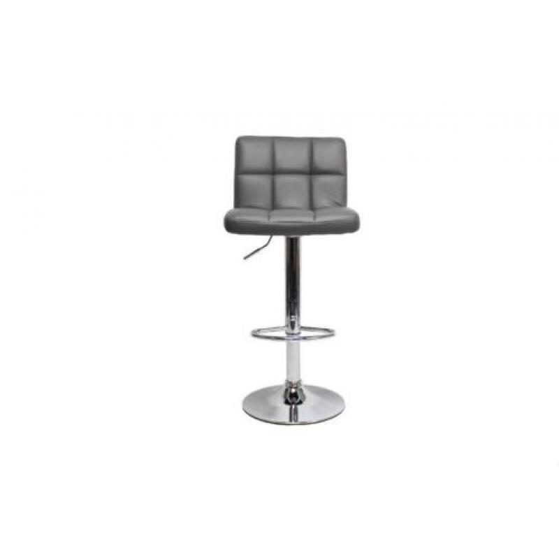 ABSURDE KORTING | Barkruk Stripe grijs | Bestseller OP=OP