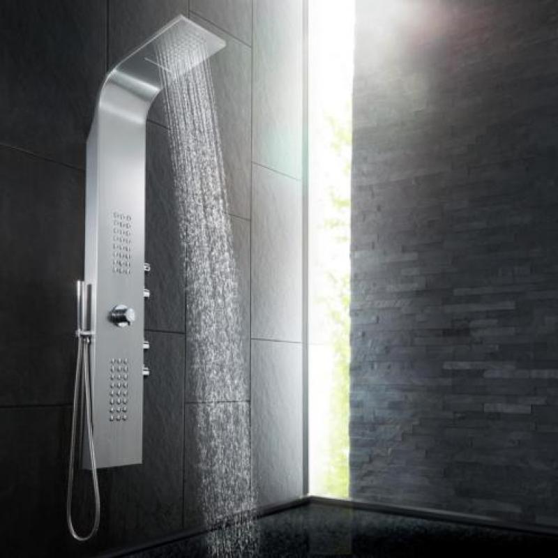 Douchepaneel waterval met massagejets 402678