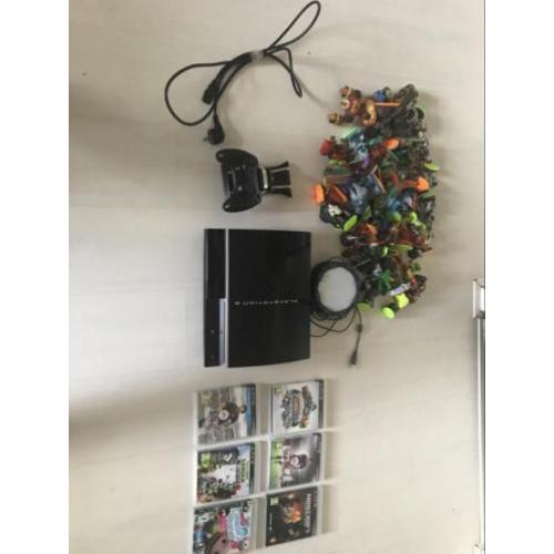 Ps3 met games etc.
