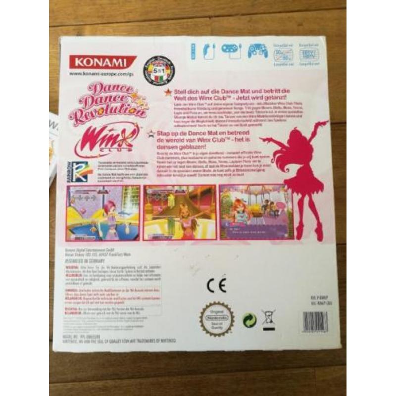 Wii winx club dansspel + dansmat