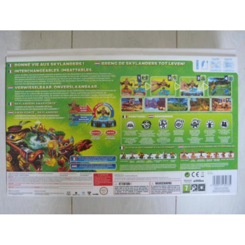 Skylanders Swap Force Starterpack met extra skylanders