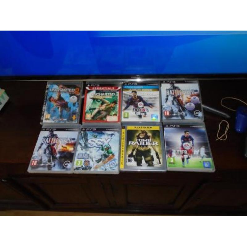 Voor niet teduur playststaion 3 met8 spellen