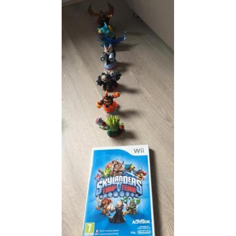 Skylanders en trapteam portal voor Wii