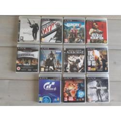 Playstation 3 met 24 spellen en 3 controllers