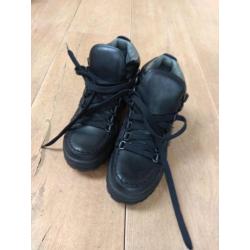Zwarte mephisto wandelschoenen met goretex mt36