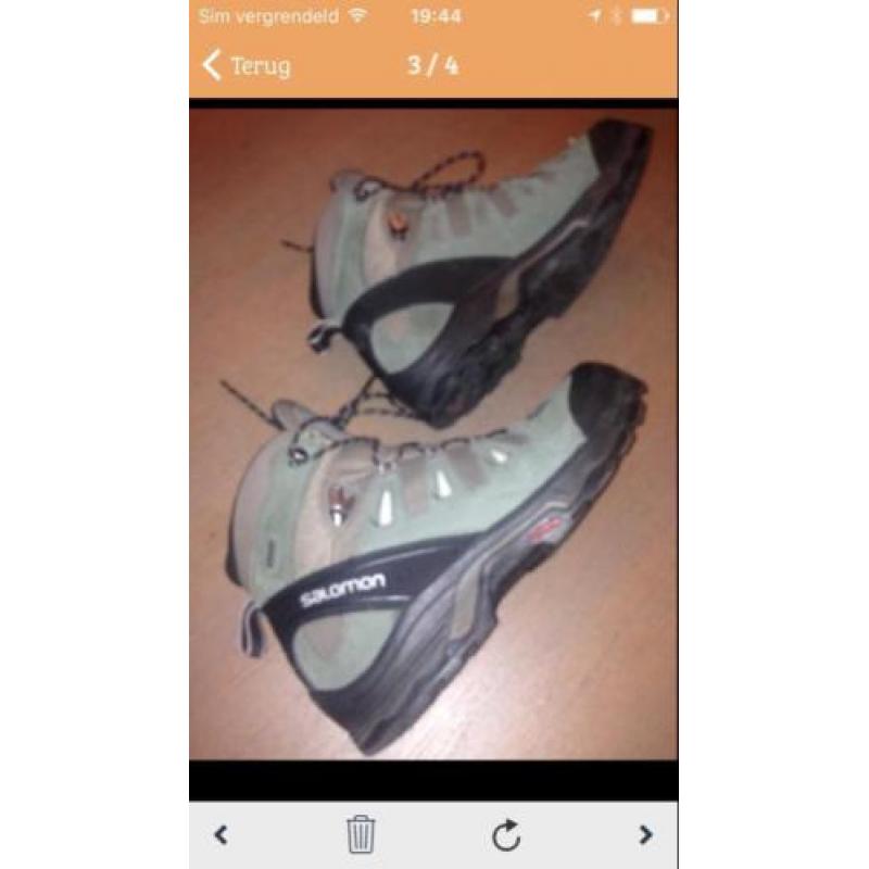 Wandelschoenen Salomon maat 45 1/3