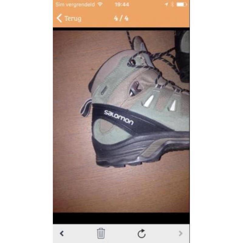 Wandelschoenen Salomon maat 45 1/3