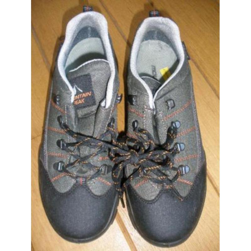 MOUNTAIN PEAK wandel schoenen grijs zwart oranje maat 41