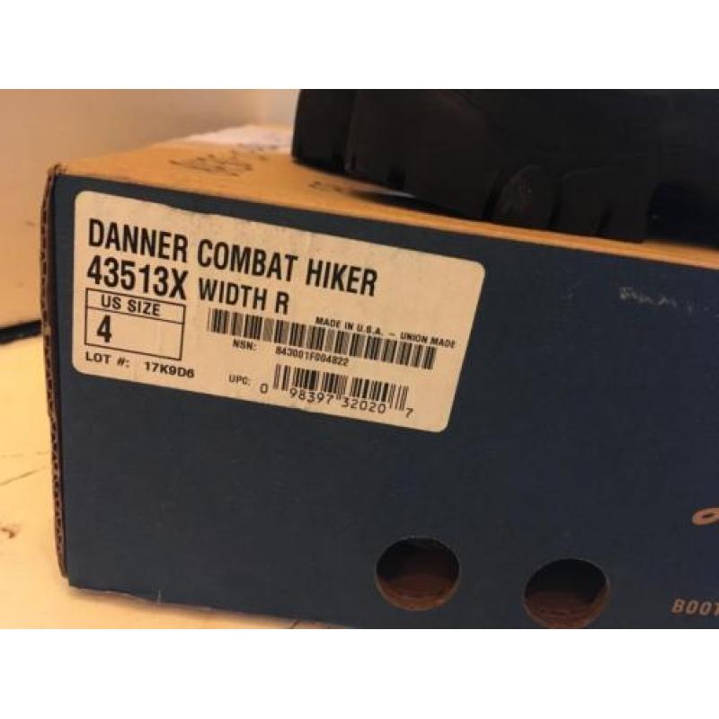 *NIEUW* DANNER COMBAT HIKER BOOTS - maat 4/35
