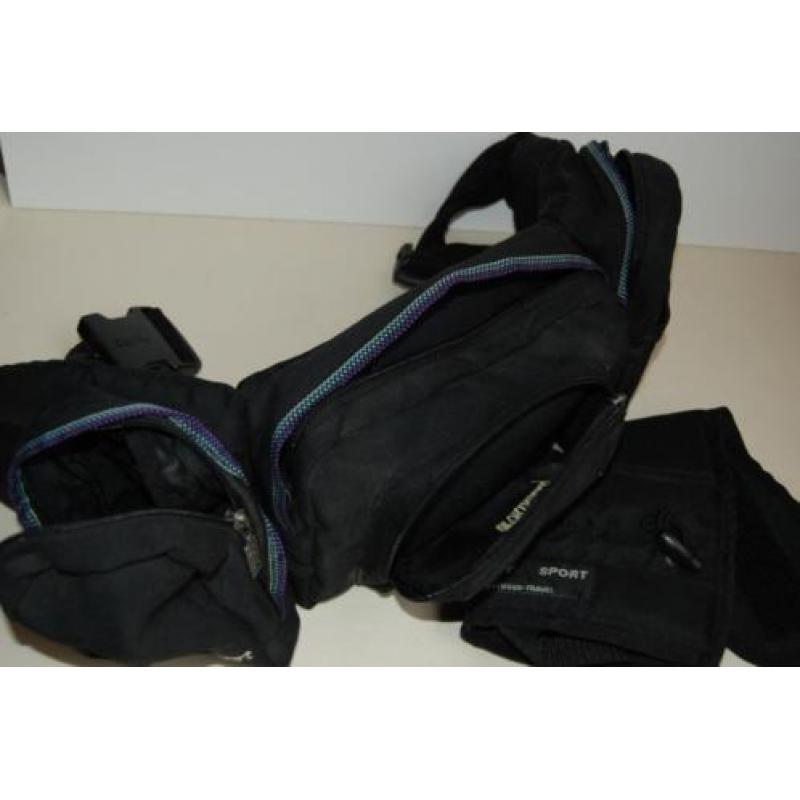 agu sport agusport heuptas + afneembare tasje + bidon houder