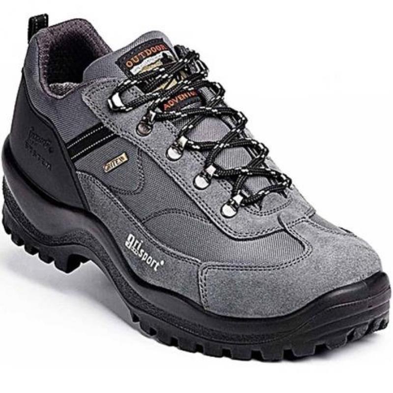 Grisport Torino Low Grijs Wandelschoenen Uniseks Size : 45