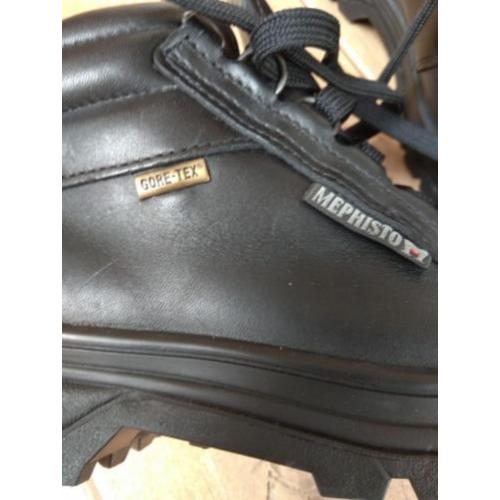 Zwarte mephisto wandelschoenen met goretex mt36