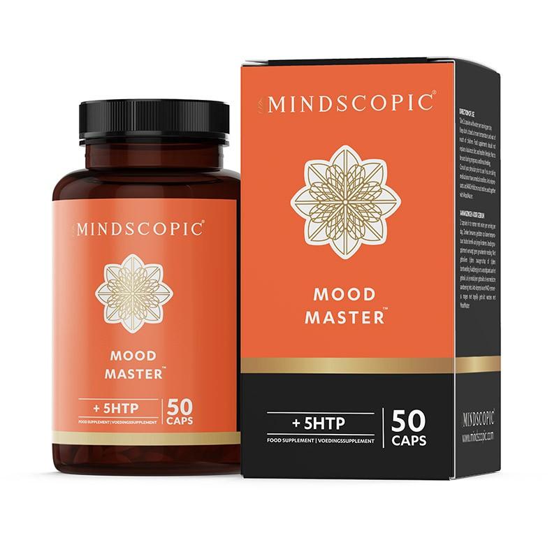 MOODMASTER™ - Supplementen MINDSCOPIC - Stemmingsverbetering - 50 Caps - Vegan