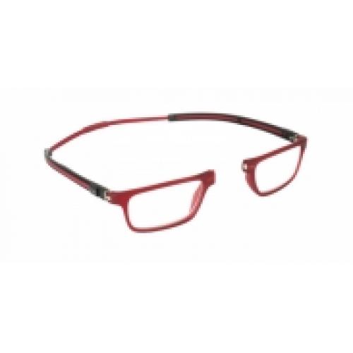 CliC Tube Frosted rood +2.0